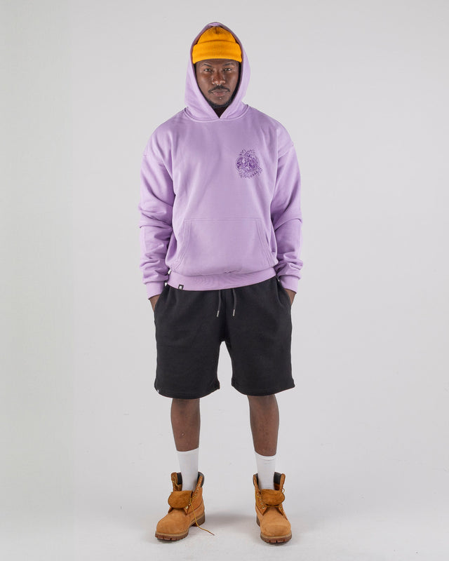 OVERSIZED HOODIE CARBONARA LILA