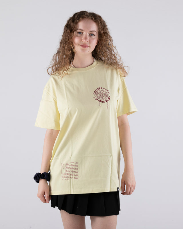 OVERSIZED SHIRT BOLOGNESE YELLOW