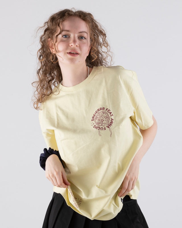 OVERSIZED SHIRT BOLOGNESE YELLOW