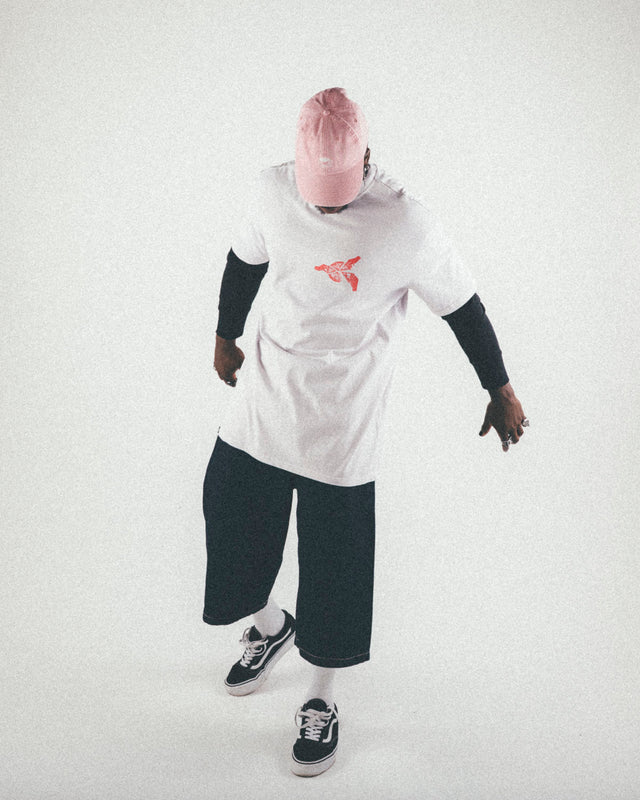 OVERSIZED SHIRT PIZZA SOFT LILAC