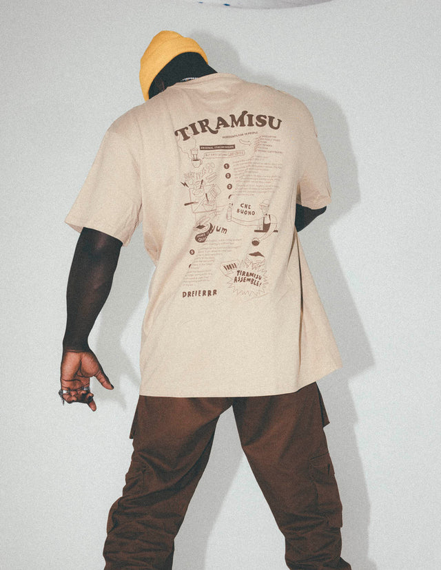 OVERSIZED SHIRT TIRAMISU