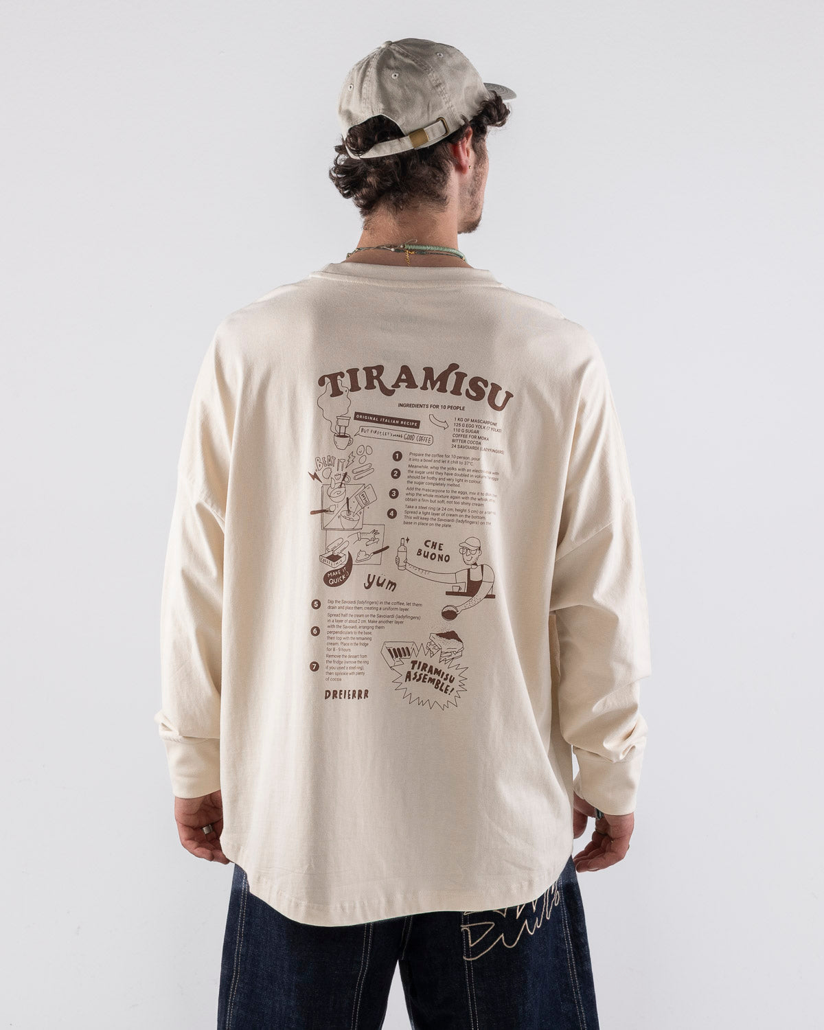 OVERSIZED LONGSLEEVE TIRAMISU
