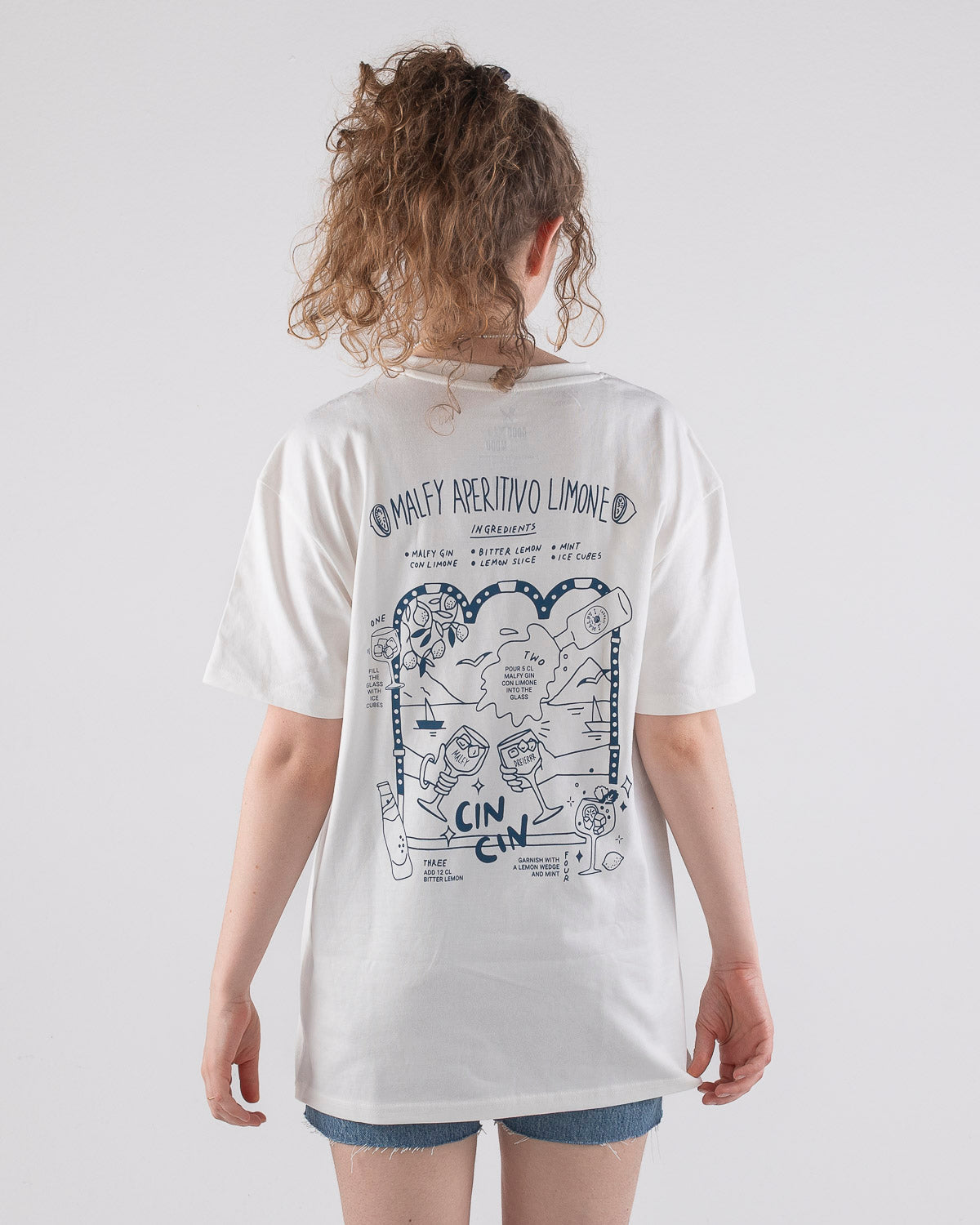 OVERSIZED SHIRT APERETIVO LIMONE