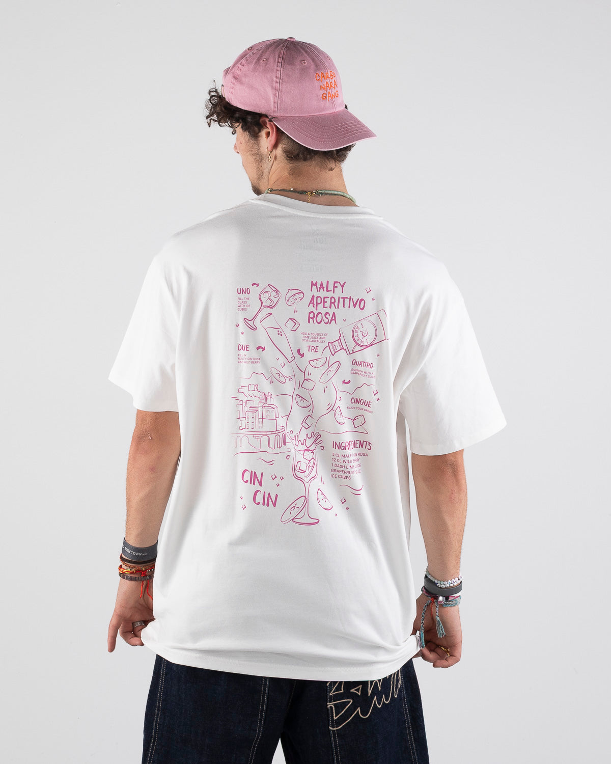 OVERSIZED SHIRT APERITIVO ROSA