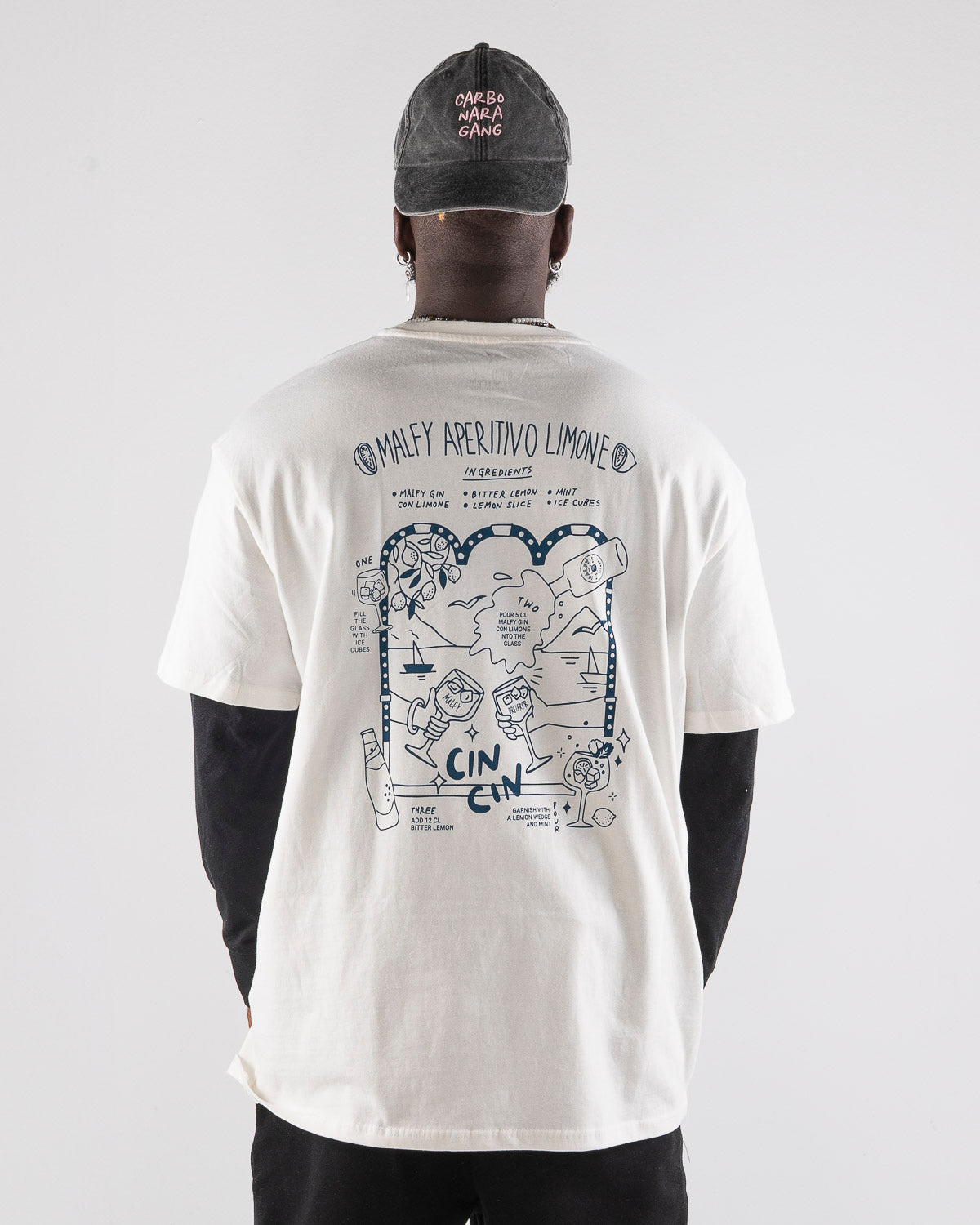 OVERSIZED SHIRT APERETIVO LIMONE