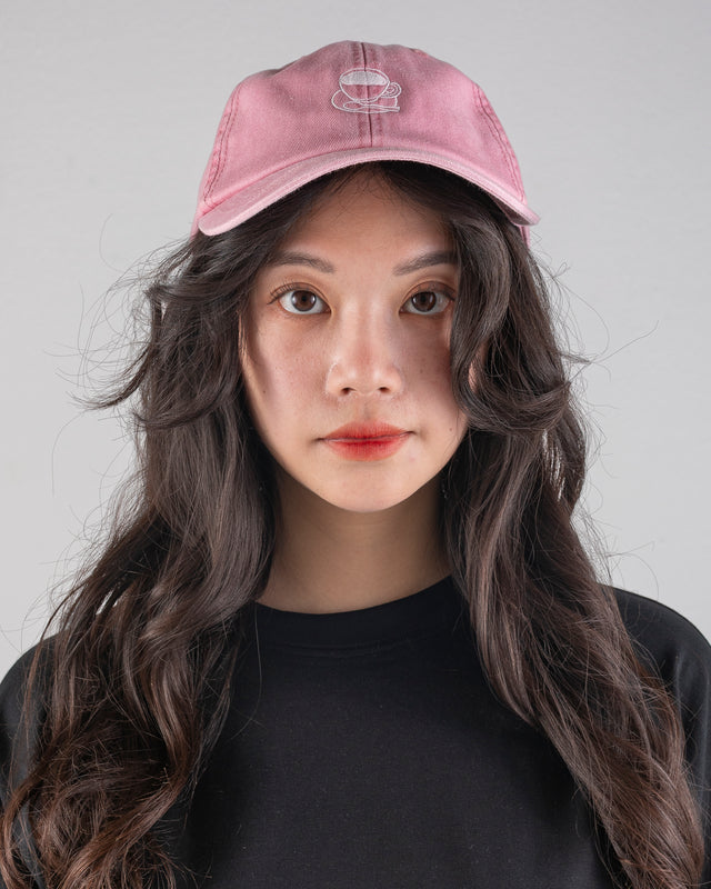 VINTAGE CAP "CAFFÈ" ROSA