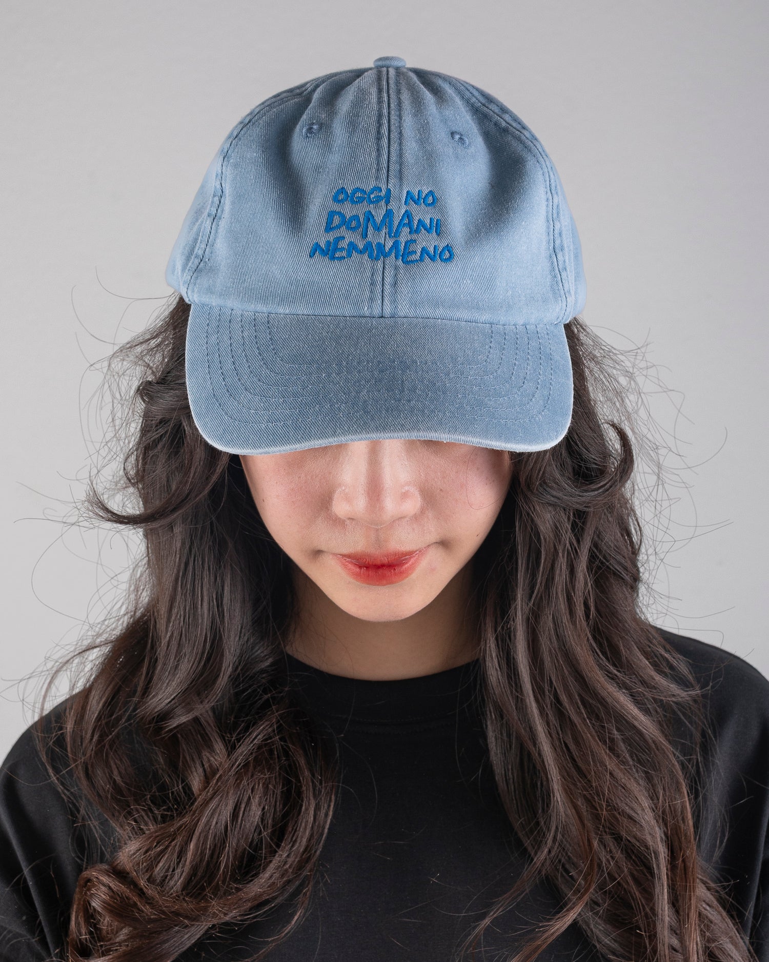 VINTAGE CAP "OGGI NO"