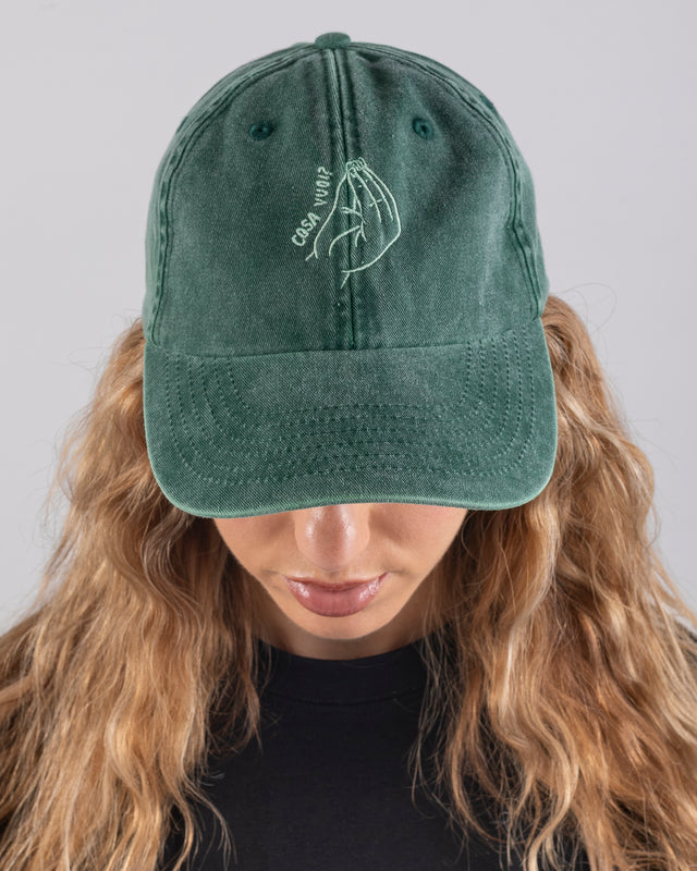 VINTAGE CAP "COSA VUOI" GREEN